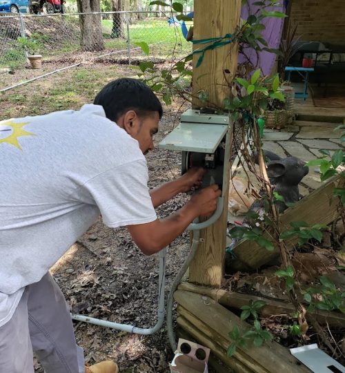 Small Subpanel for Water well